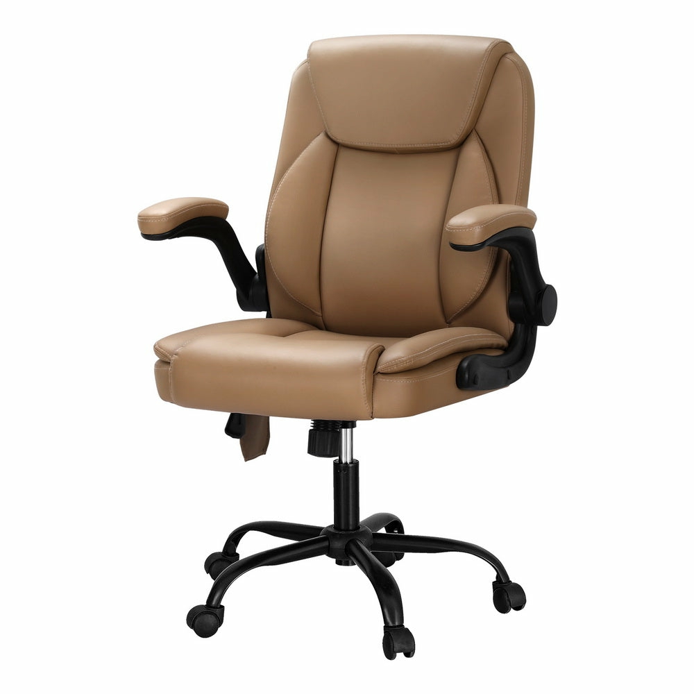 2-Point Massage Office Chair Pu Leather Furniture