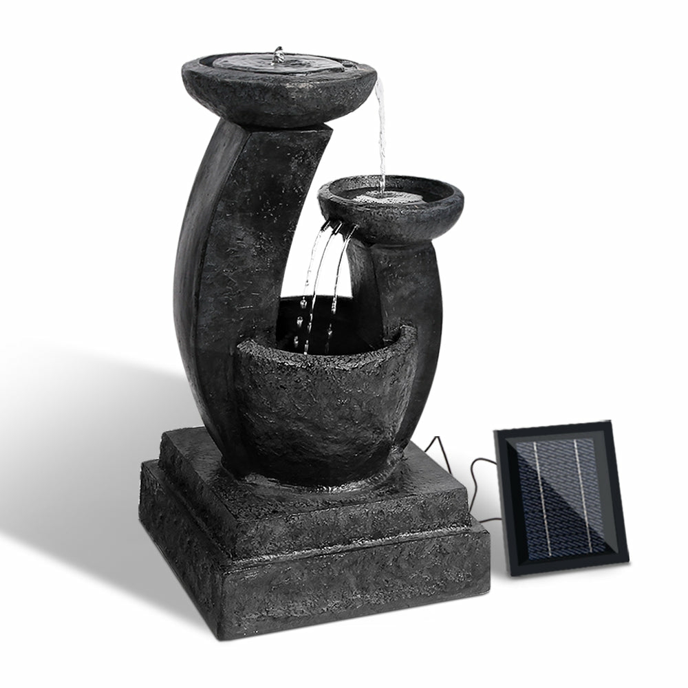 3-Tier Led Solar Water Feature Garden Accessories