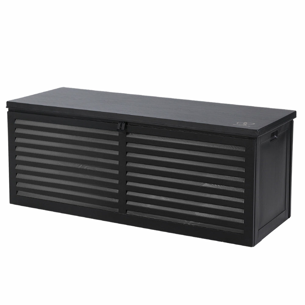 390L Lockable Weather-Resistant Outdoor Storage Box Outdoor Furniture