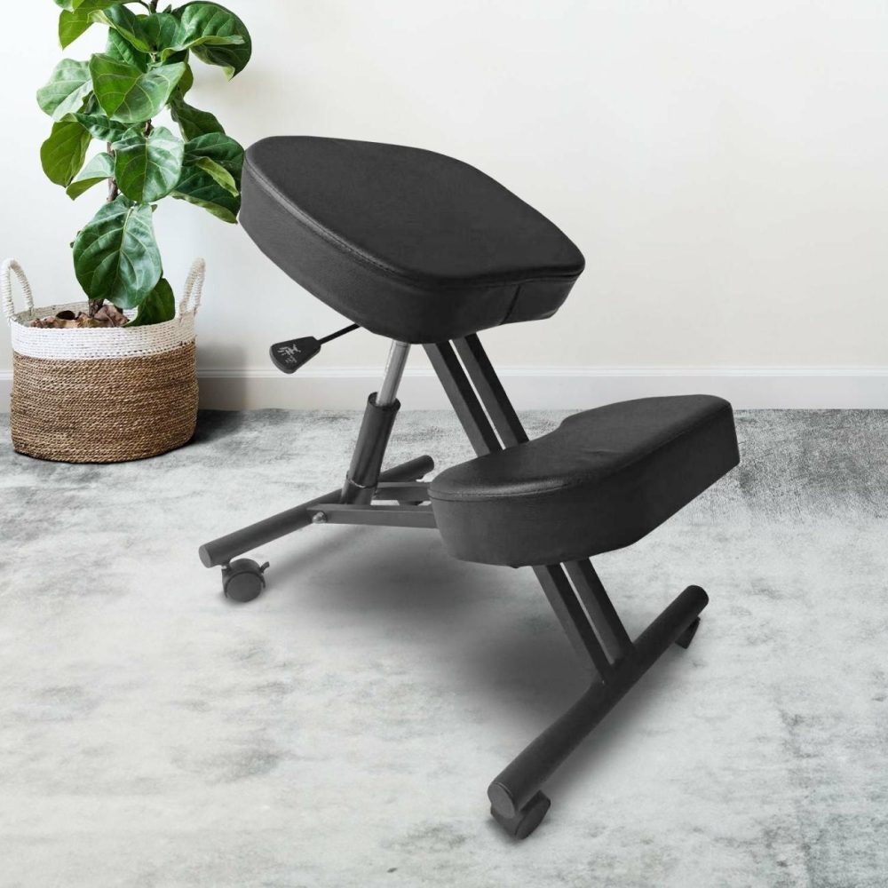 Adjustable Ergonomic Kneeling Chair With Brakes Furniture