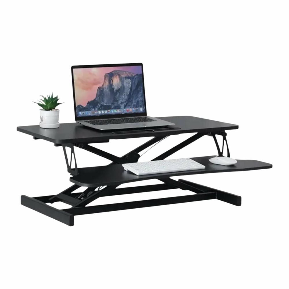 Adjustable Height Desk Riser With Gas Spring Furniture