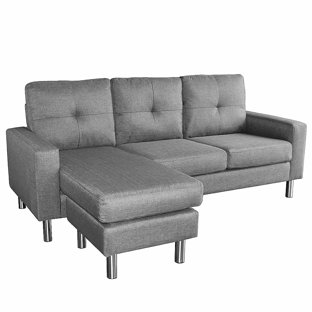 Adjustable Linen Corner Sofa Furniture