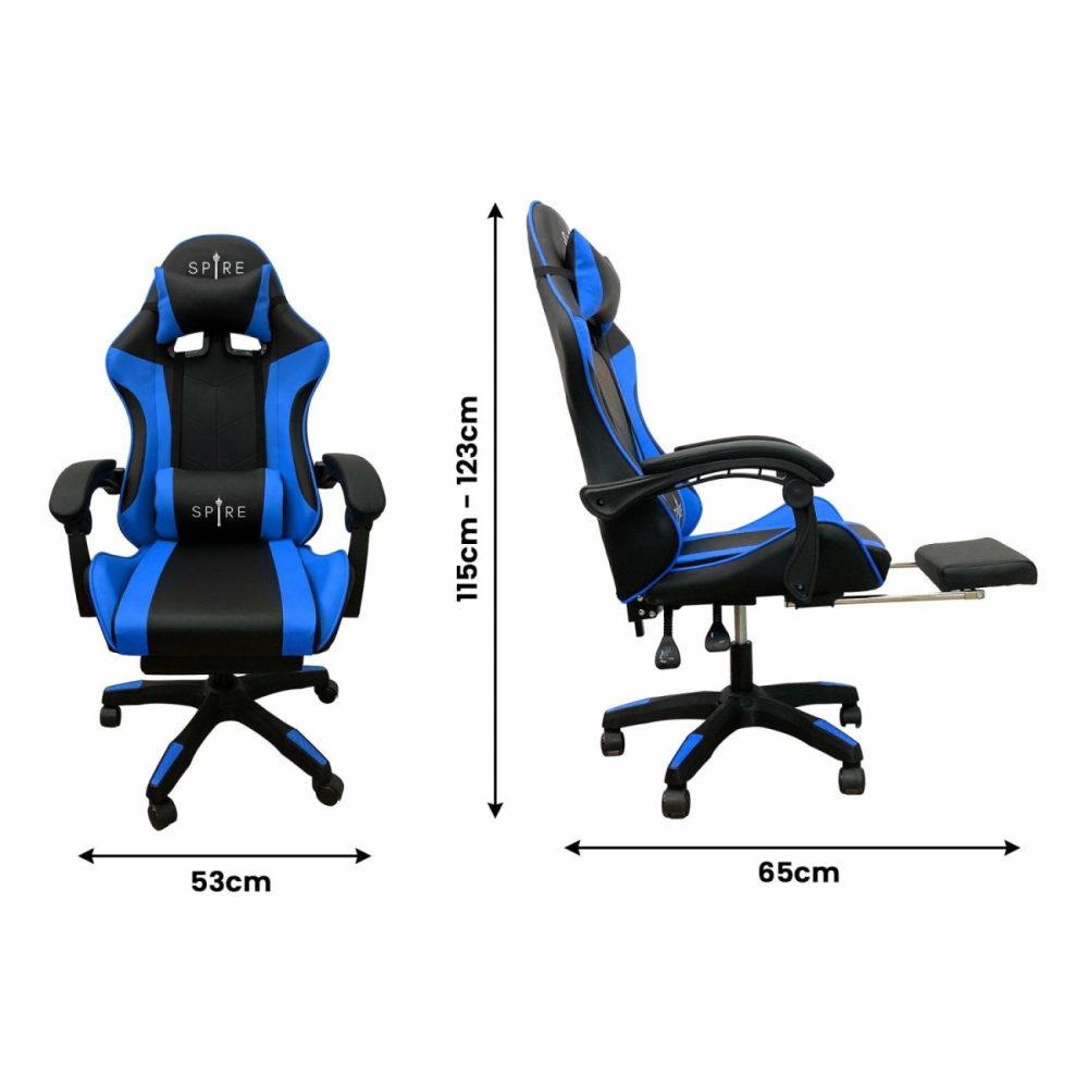 Adjustable Reclining Gaming/Office Chair With Armrests Furniture