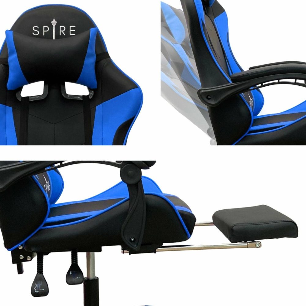 Adjustable Reclining Gaming/Office Chair With Armrests Furniture