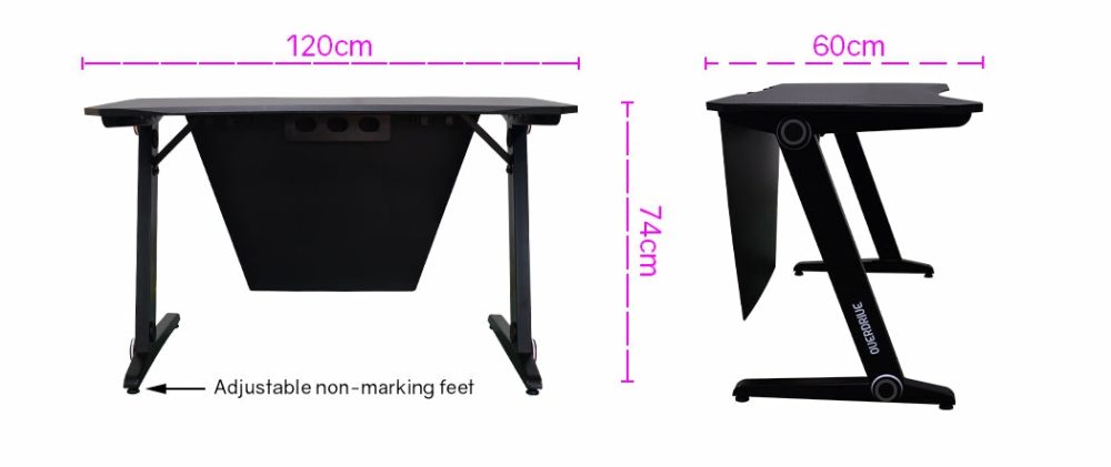 Carbon Fiber Gaming Desk Furniture