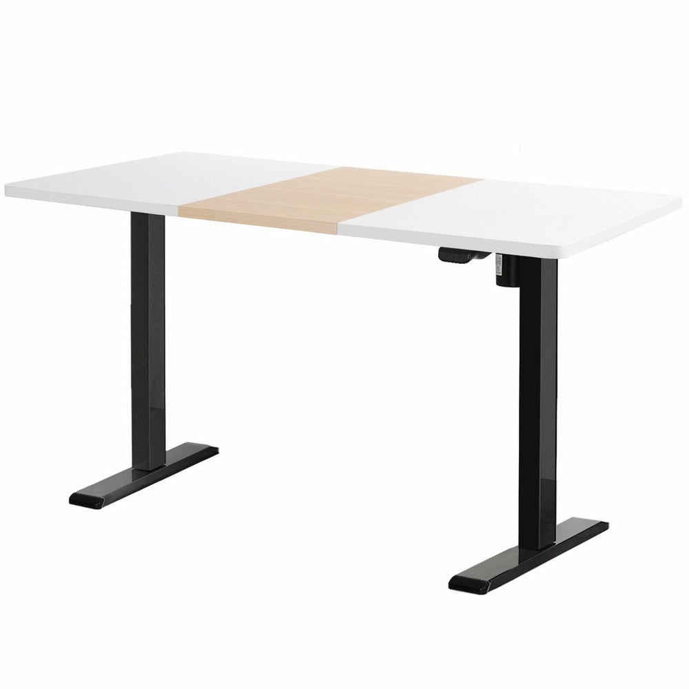 Dual-Motor Adjustable Standing Desk 140Cm Furniture