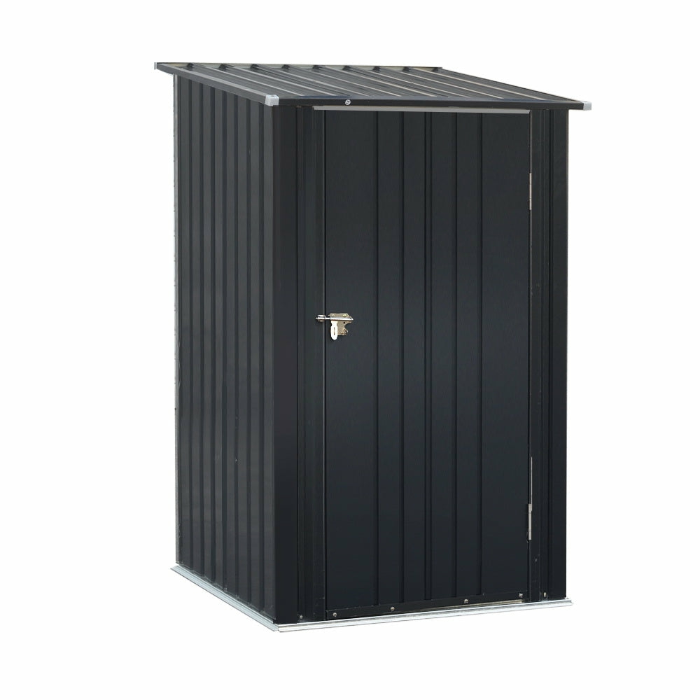 Durable Galvanized Steel Garden Shed 0.99X1.04M Garden Sheds