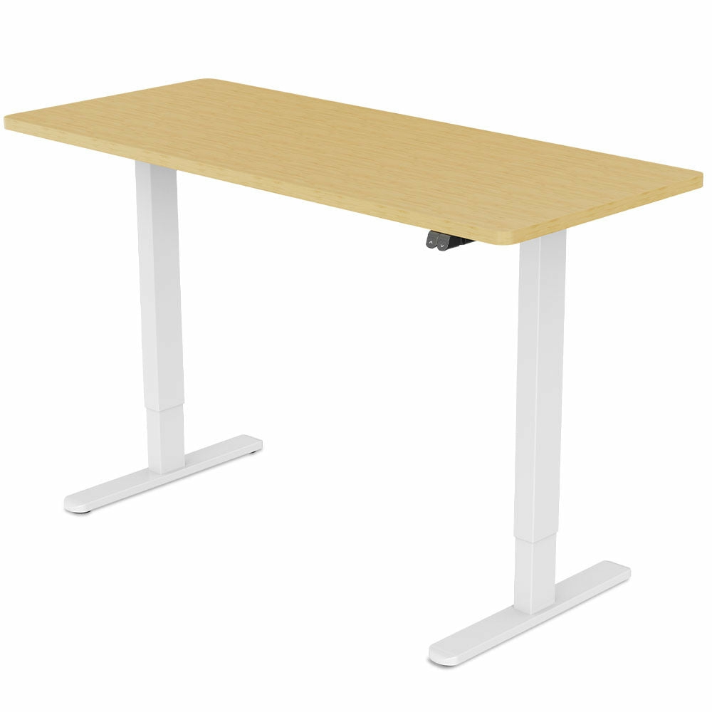 Electric Height Adjustable Sit-Stand Desk 140X60Cm Furniture