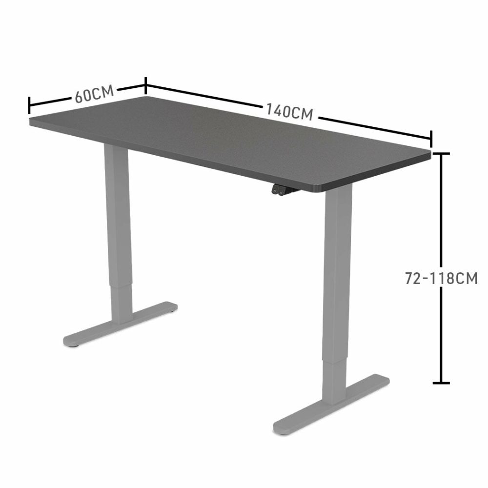 Electric Height Adjustable Sit Stand Desk Furniture