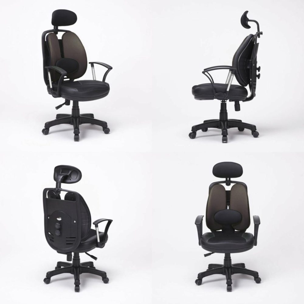 Ergonomic Adjustable Office Chair With Lumbar Support Furniture