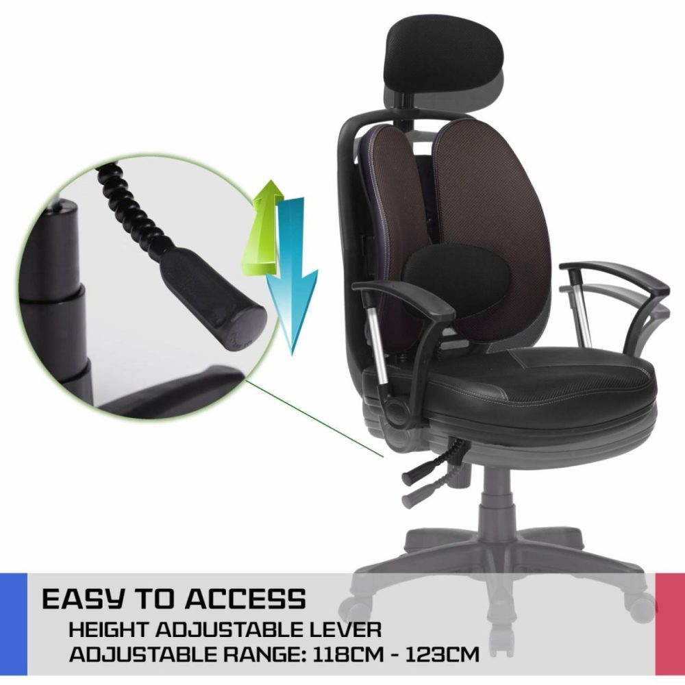 Ergonomic Adjustable Office Chair With Lumbar Support Furniture