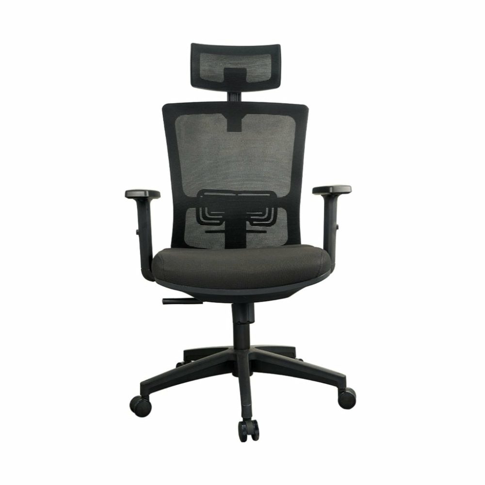 Ergonomic Black Office Chair With 2D Armrest Furniture