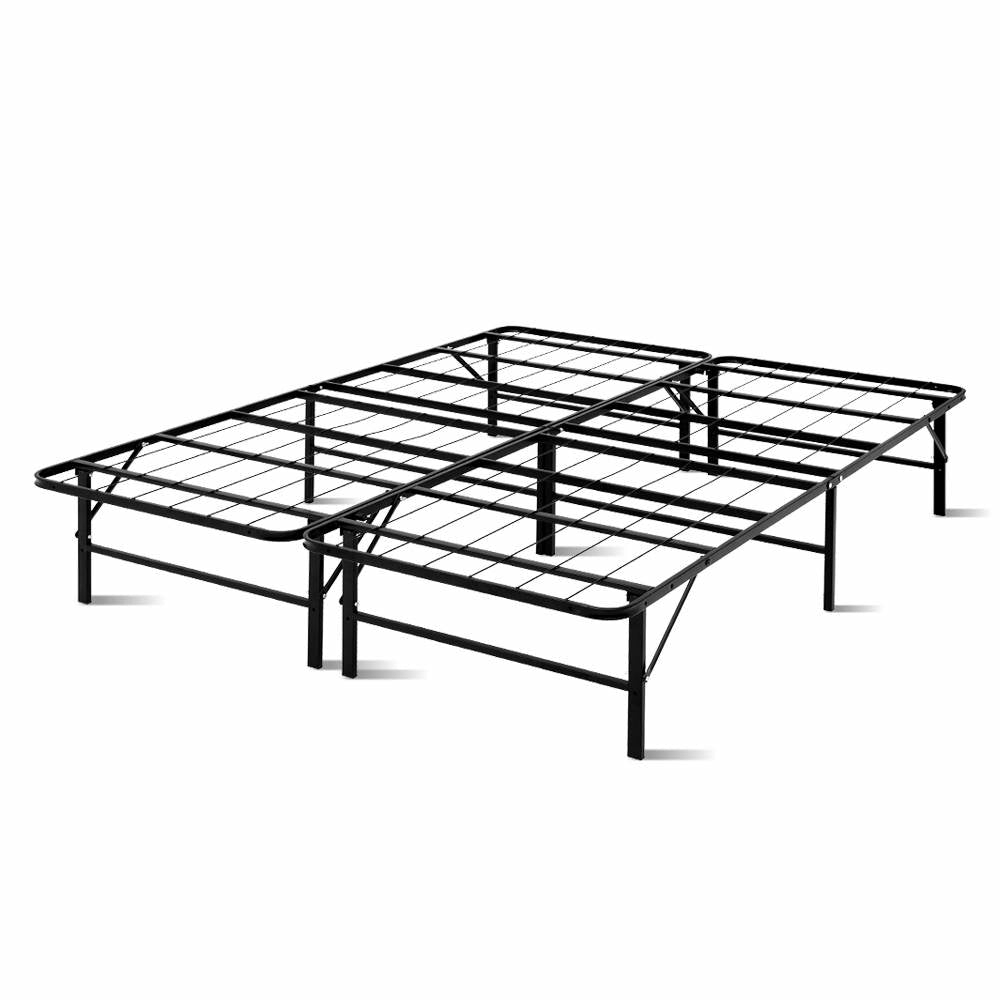 Foldable Metal Queen Bed Frame Bed Frames