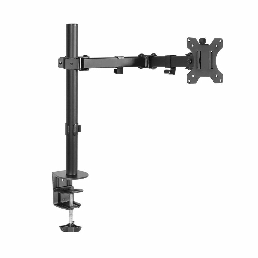 Fully Adjustable Dual Monitor Arm Mount Furniture