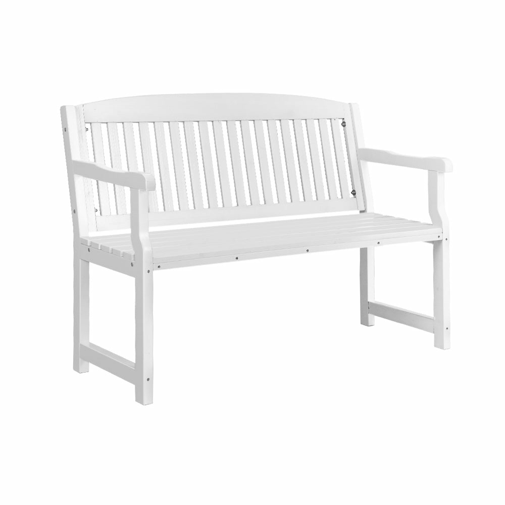 Handcrafted Wooden 2-Seater Garden Bench Garden Benches