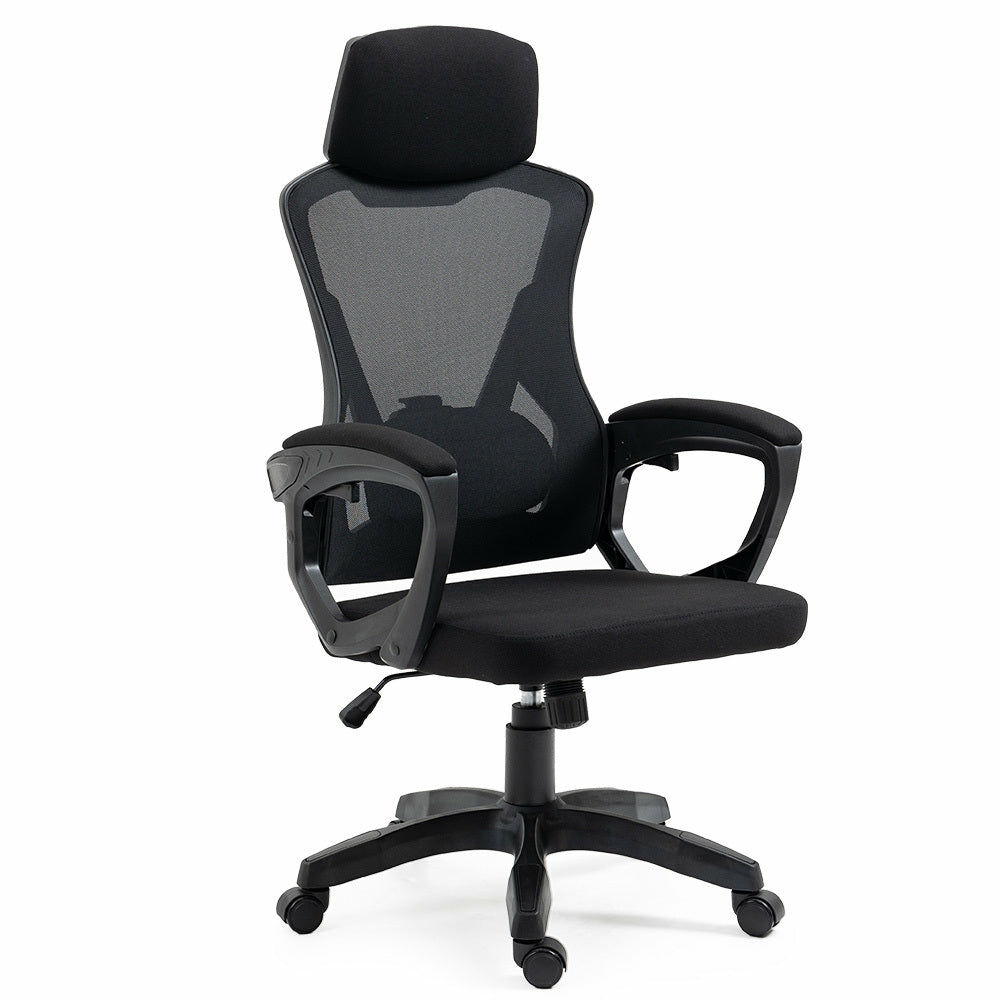 Height Adjustable Ergonomic Mesh Office Chair With Lumbar Support Furniture