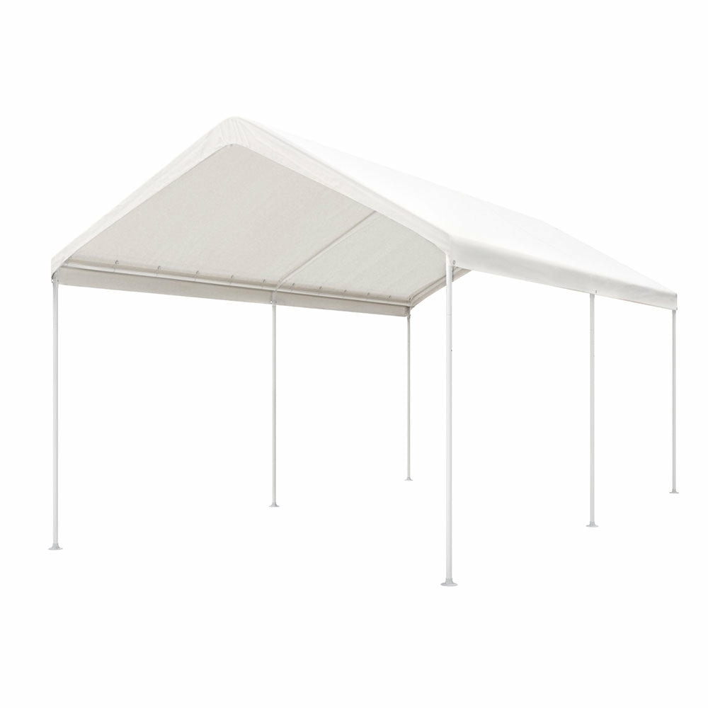 Instahut Carports 3X6M Carport Kits Steel Shelter Gazebo Canopy Garage Portable Garden Shed Garden Sheds