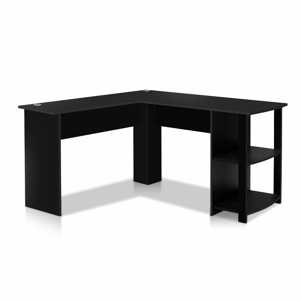 L-Shape Black Computer Desk Computer Desks