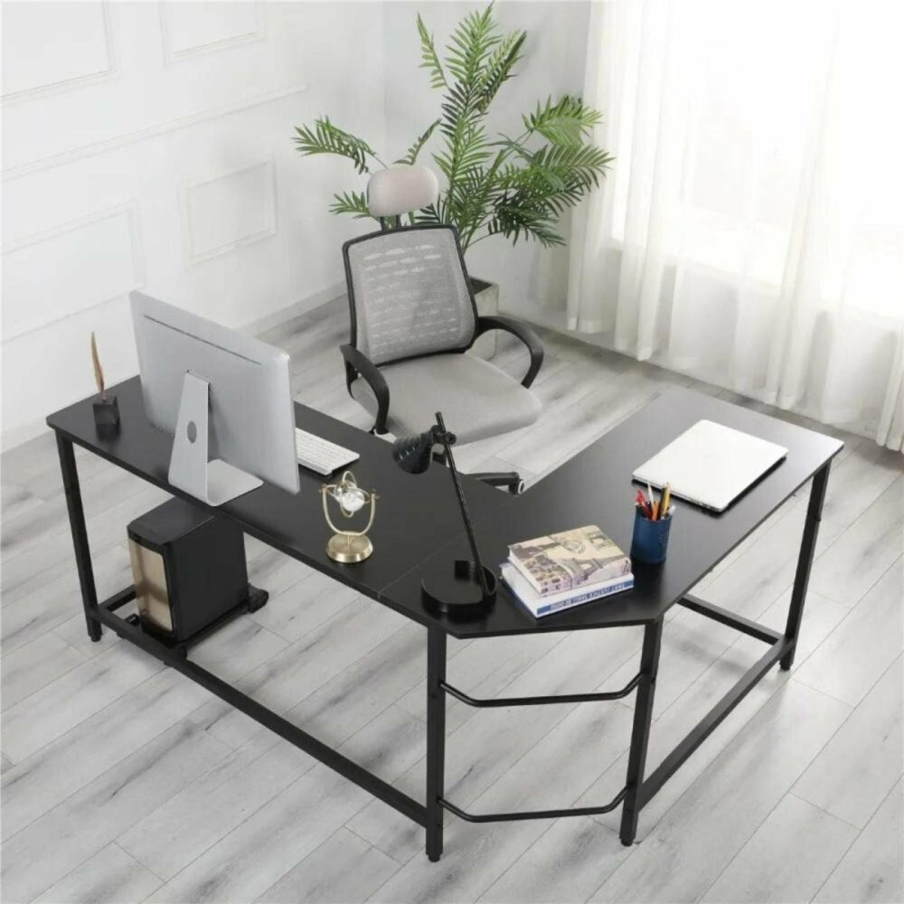 L-Shaped Space-Saving Computer Desk Computer Desks