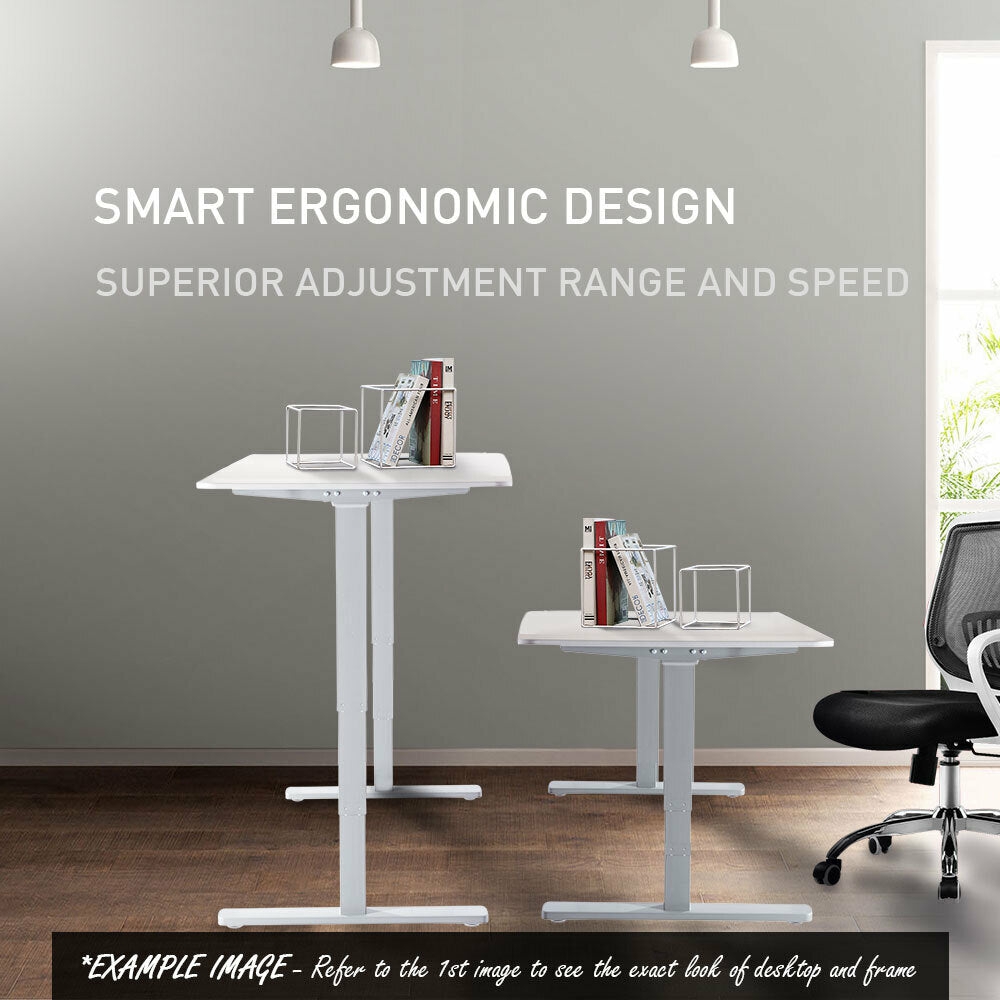 Large Dual Motor Sit To Stand Adjustable Desk 150Cm Furniture