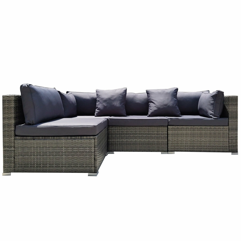 Modular 4 Seater Outdoor Lounge Set Outdoor Furniture