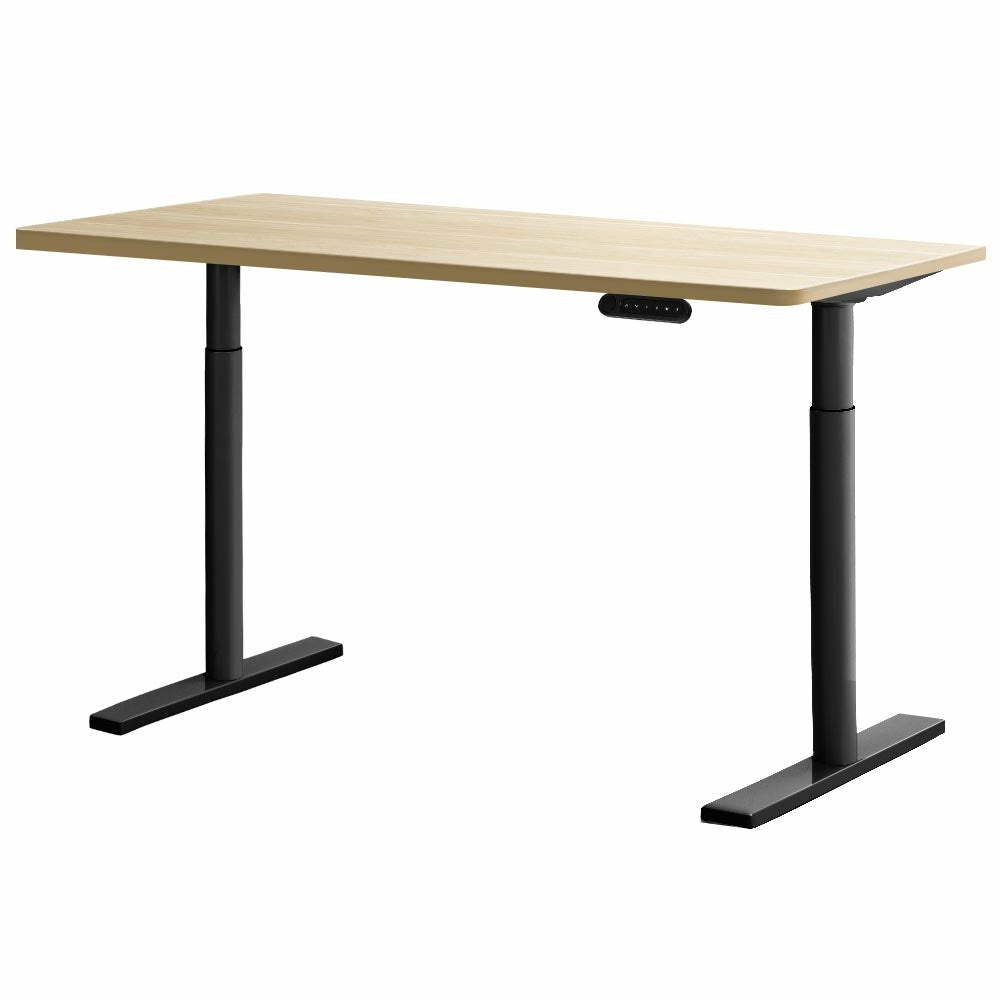 Motorised Adjustable Dual Motor Standing Desk 140Cm Furniture