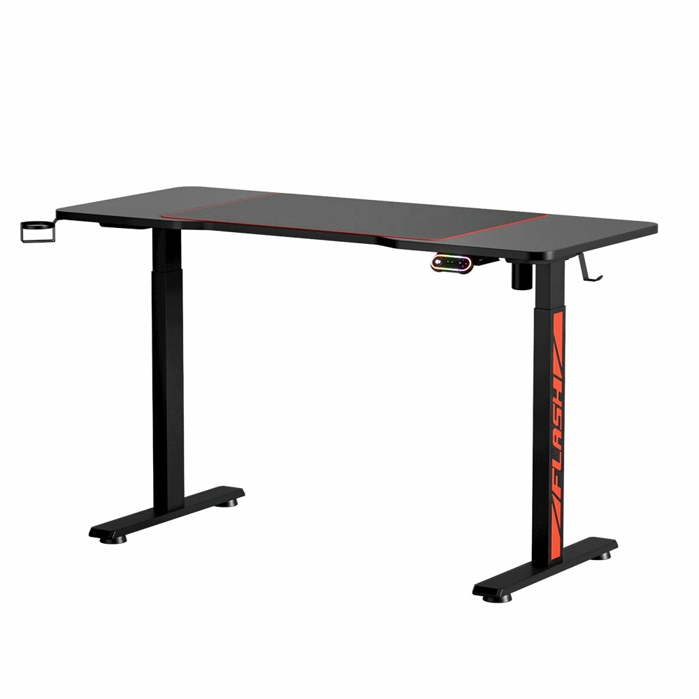 Motorised Rgb Standing Gaming Desk With Usb Charger Furniture