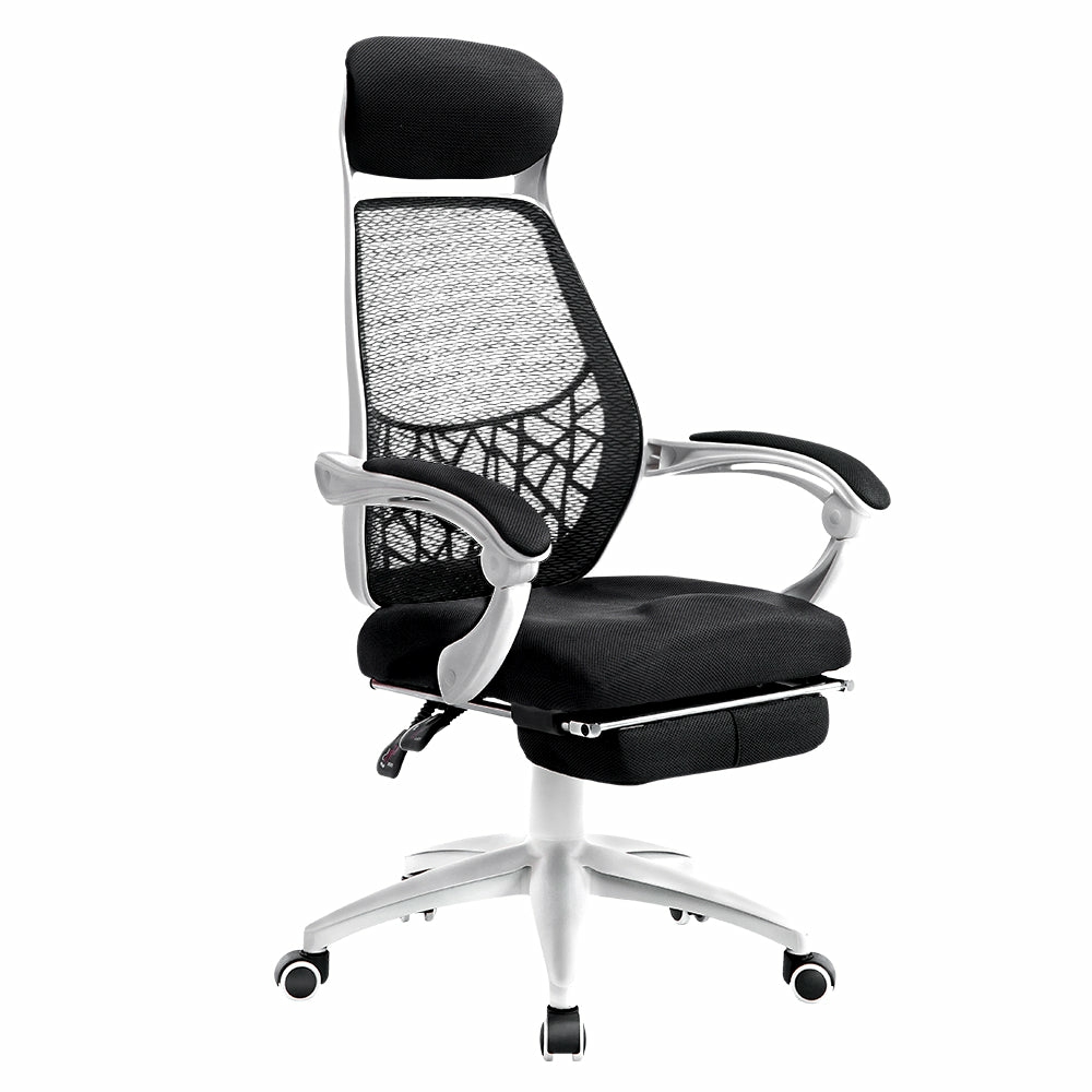 Padded Reclining Mesh Office Chair With Storage Furniture