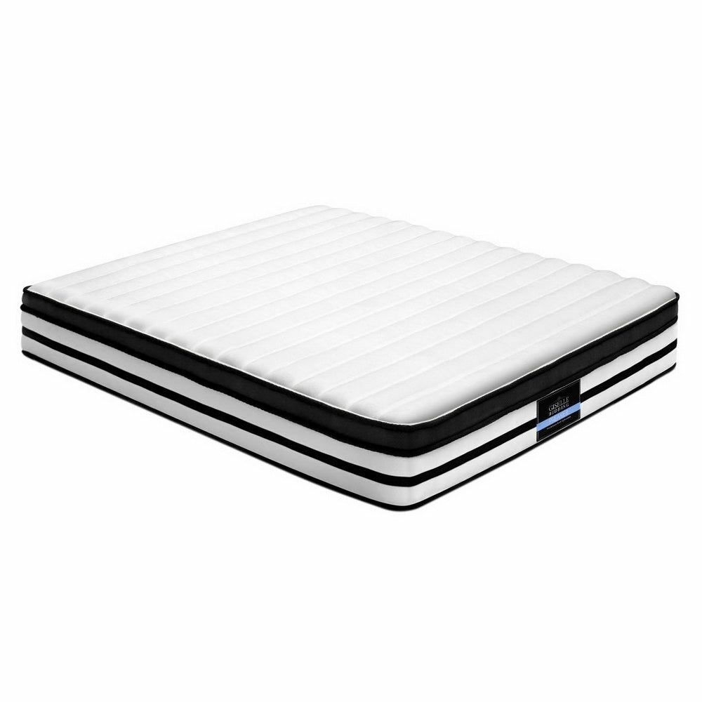 Plush Euro Top King Mattress With Zoned Pocket Springs Bedroom