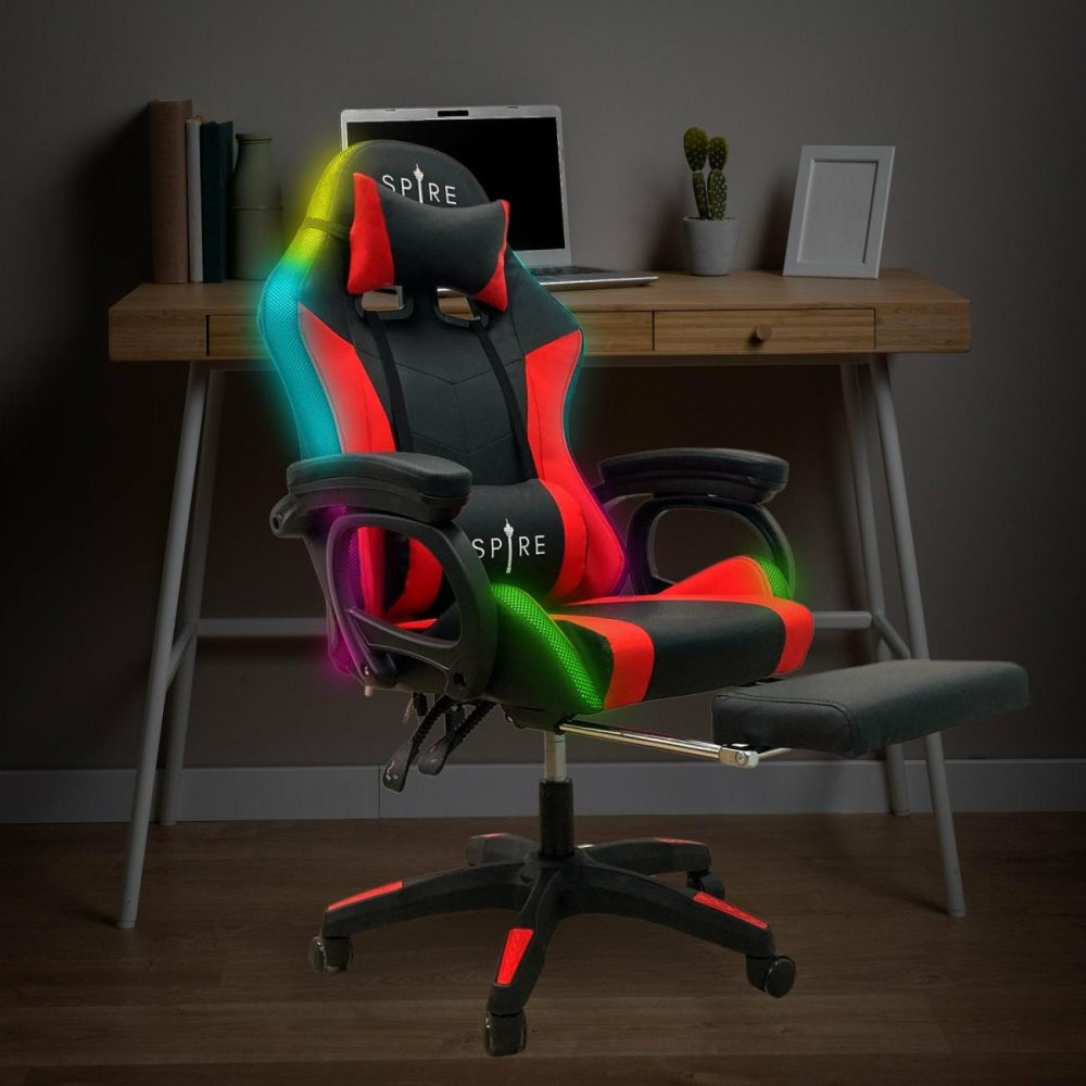 Rgb Led Massage Gaming Chair Furniture