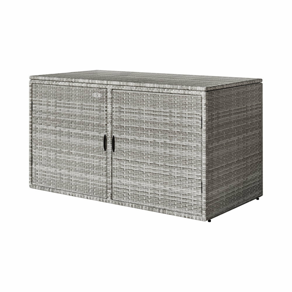 Uv-Resistant 88 Gallon Outdoor Storage Cabinet Outdoor Furniture