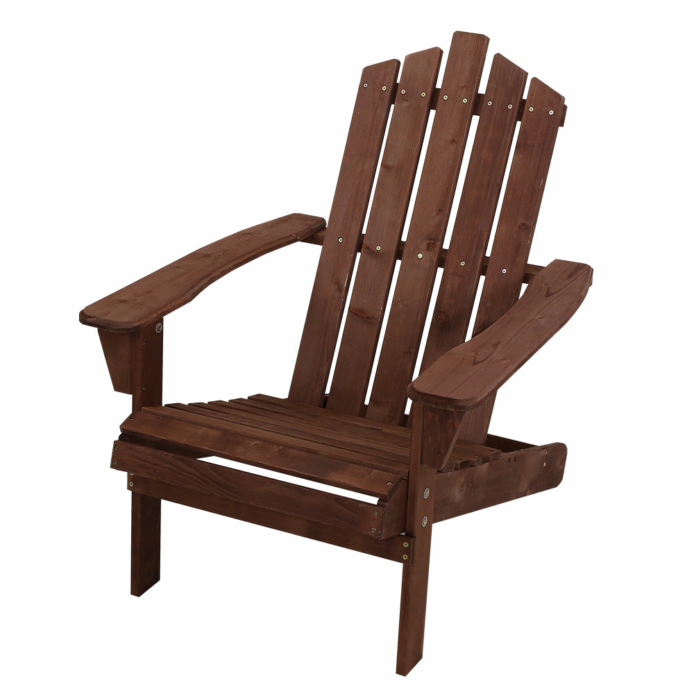 Uv-Resistant Wooden Adirondack Beach Chair Garden Adirondack Chairs