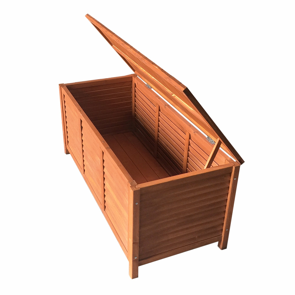 Weather-Resistant 210L Outdoor Storage Bench Box Outdoor Furniture