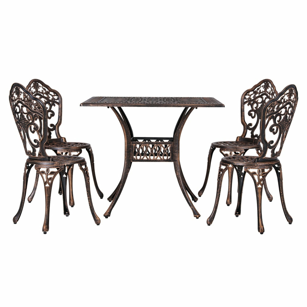 Weather-Resistant 5-Piece Outdoor Dining Set Outdoor Dining Sets