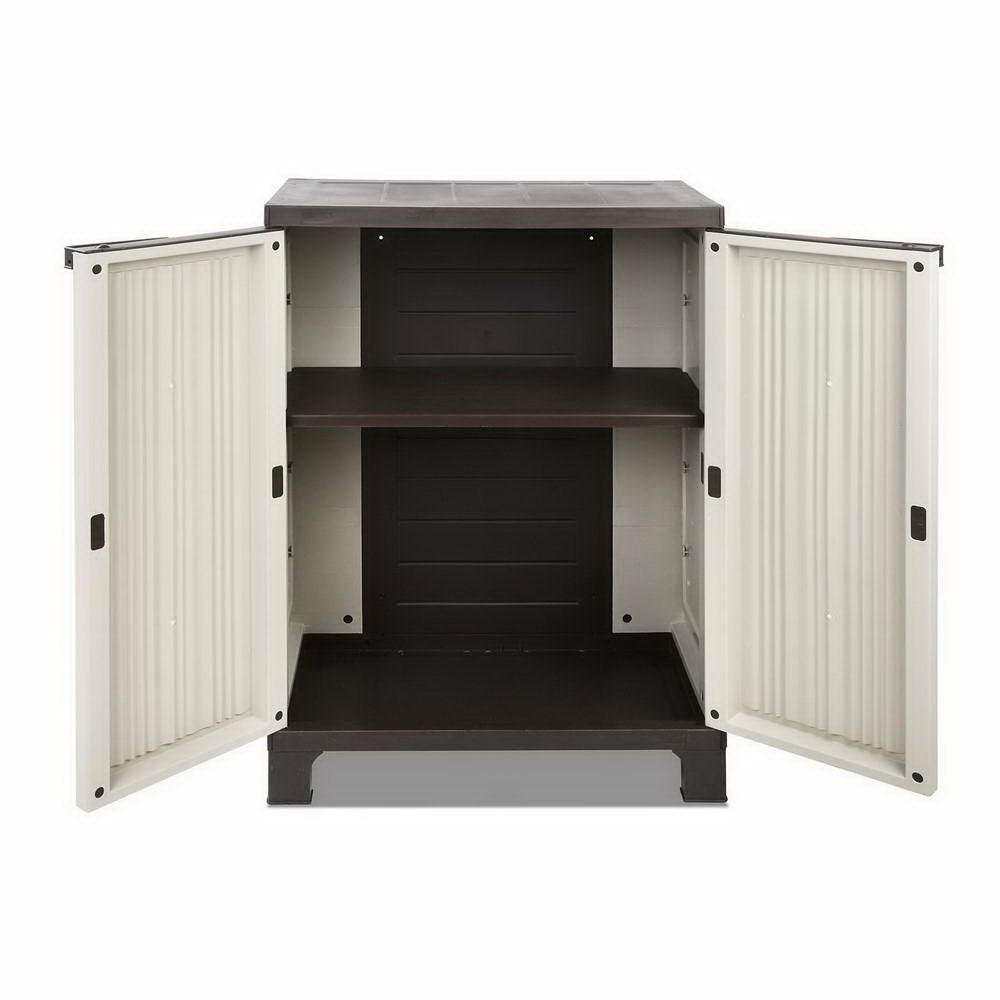 Weatherproof Lockable Outdoor Storage Cabinet Box Outdoor Furniture