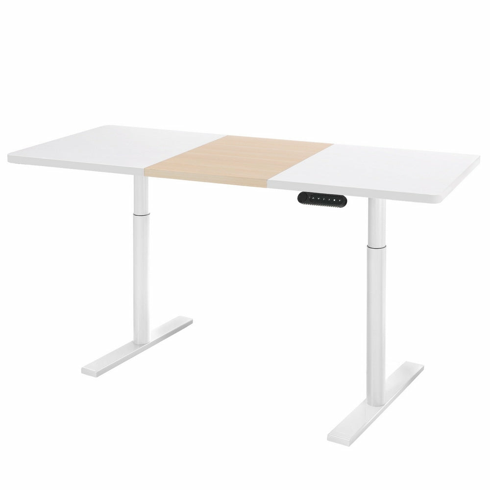 Dual Motor Standing Desk 140Cm Height Adjustable Furniture