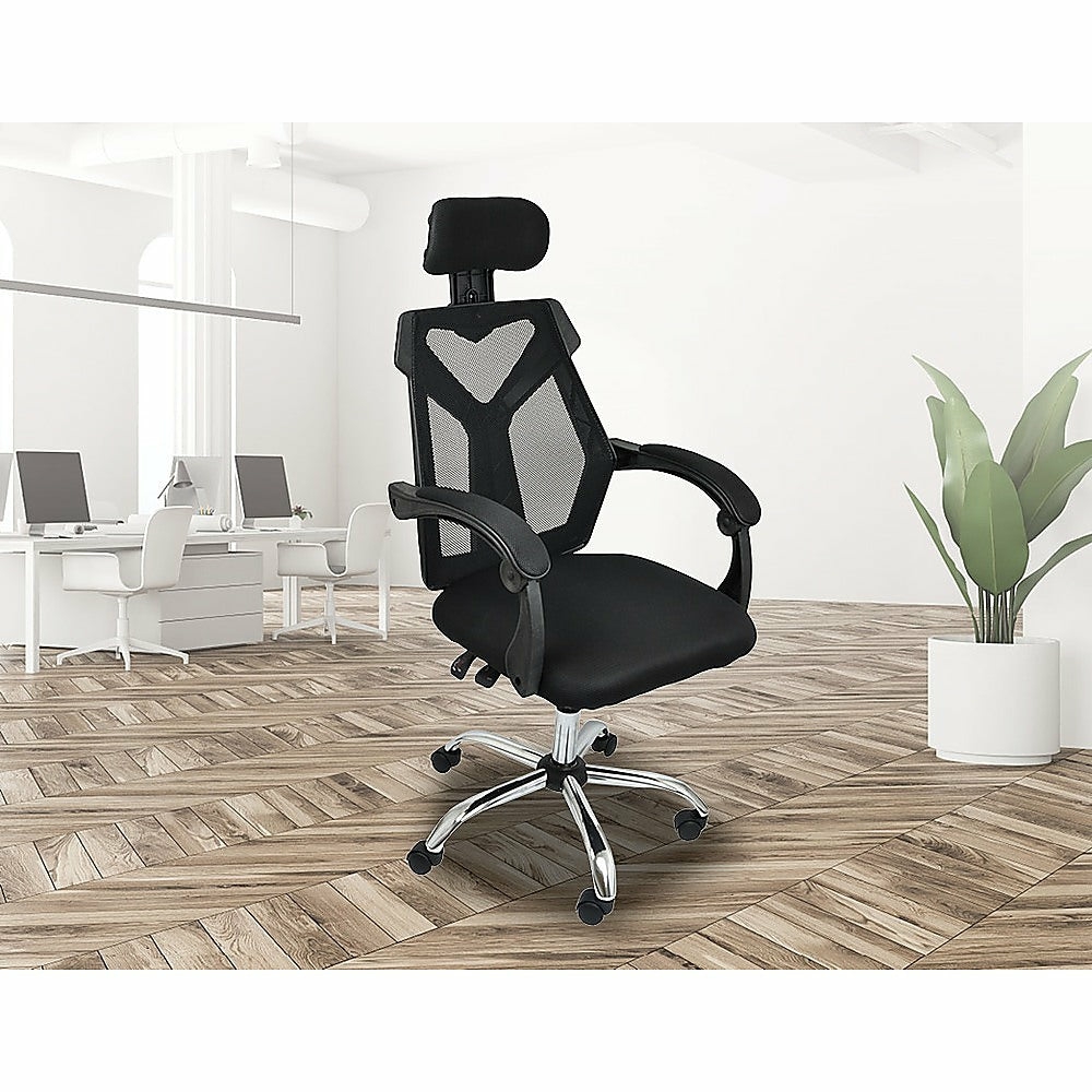 Ergonomic Mesh Office Chair With Lumbar Support Furniture