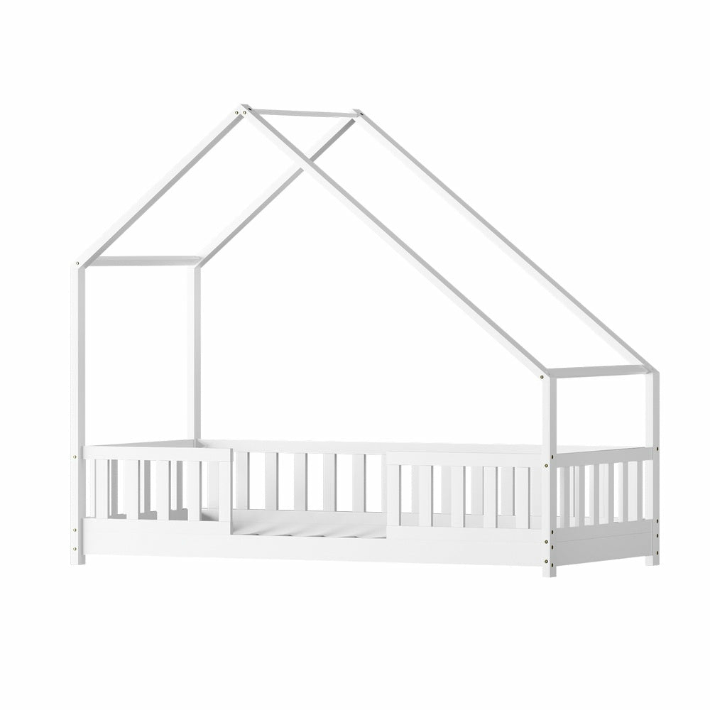 Solid Pine Wooden Kids House Bed Frame Bed Frames